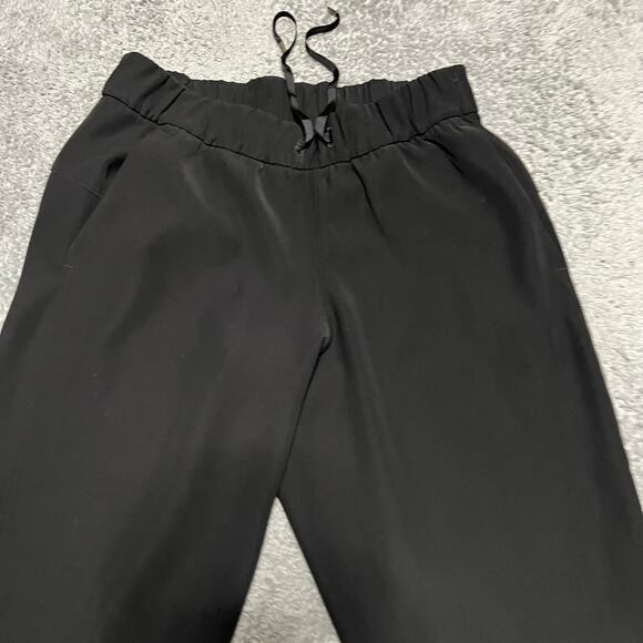 Lululemon Pants Womens 6 On The Fly Jogger W5bzds Black - Picture 3 of 8